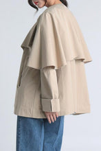 Load image into Gallery viewer, Evelyn Short Trench Jacket