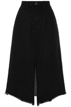 Load image into Gallery viewer, Mia Distressed Denim Skirt