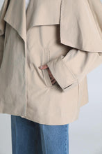 Load image into Gallery viewer, Evelyn Short Trench Jacket
