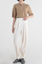 Load image into Gallery viewer, Cruz Ankle Tie Pleated Pant
