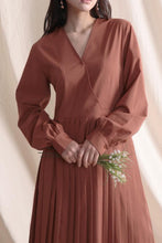 Load image into Gallery viewer, Etta Pleated Dress
