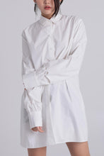 Load image into Gallery viewer, Hanna Pintuck Sleeve Shirt
