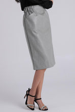 Load image into Gallery viewer, Gia Vegan Leather Skirt
