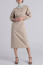 Load image into Gallery viewer, Lola Trench Dress
