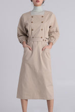 Load image into Gallery viewer, Lola Trench Dress
