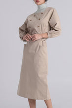 Load image into Gallery viewer, Lola Trench Dress
