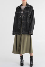 Load image into Gallery viewer, Rie Oversized Denim Jacket
