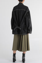 Load image into Gallery viewer, Rie Oversized Denim Jacket
